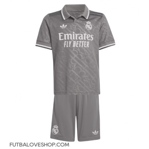 Dres Real Madrid Tretina pre deti 2024-25 Krátky Rukáv (+ trenírky)